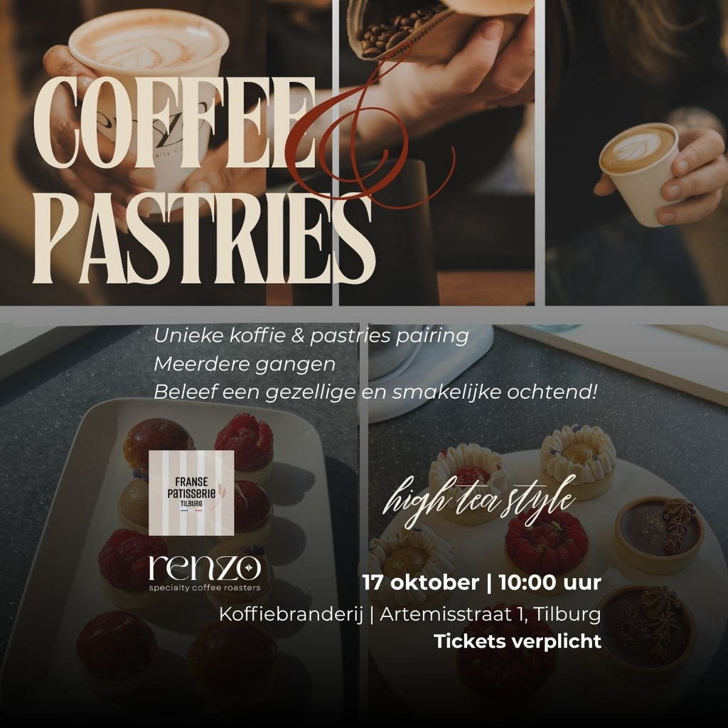 Koffie & patisserie pairing