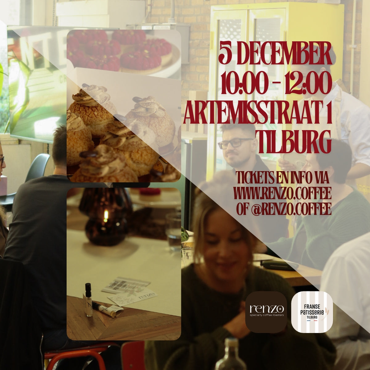 5 december: tweede editie koffie & patisserie pairing