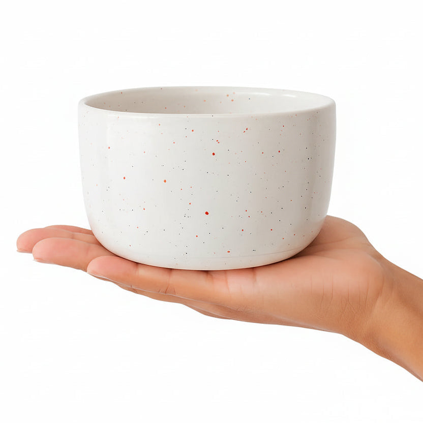 Handgemaakte confetti koffiemok