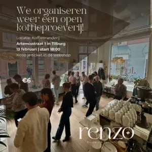 Koffieproeverij 13 februari 2026 @ Renzo Roastery